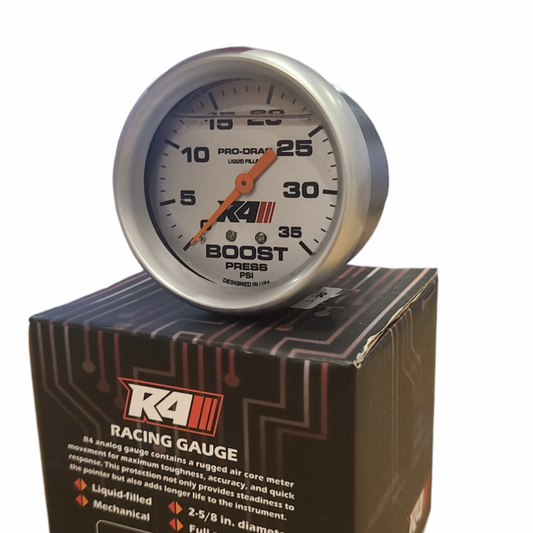 R4 35 PSI Boost Gauge