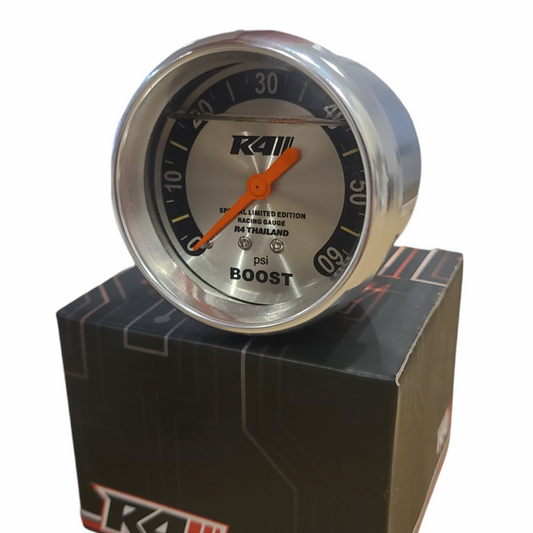 R4 60 PSI Boost Gauge